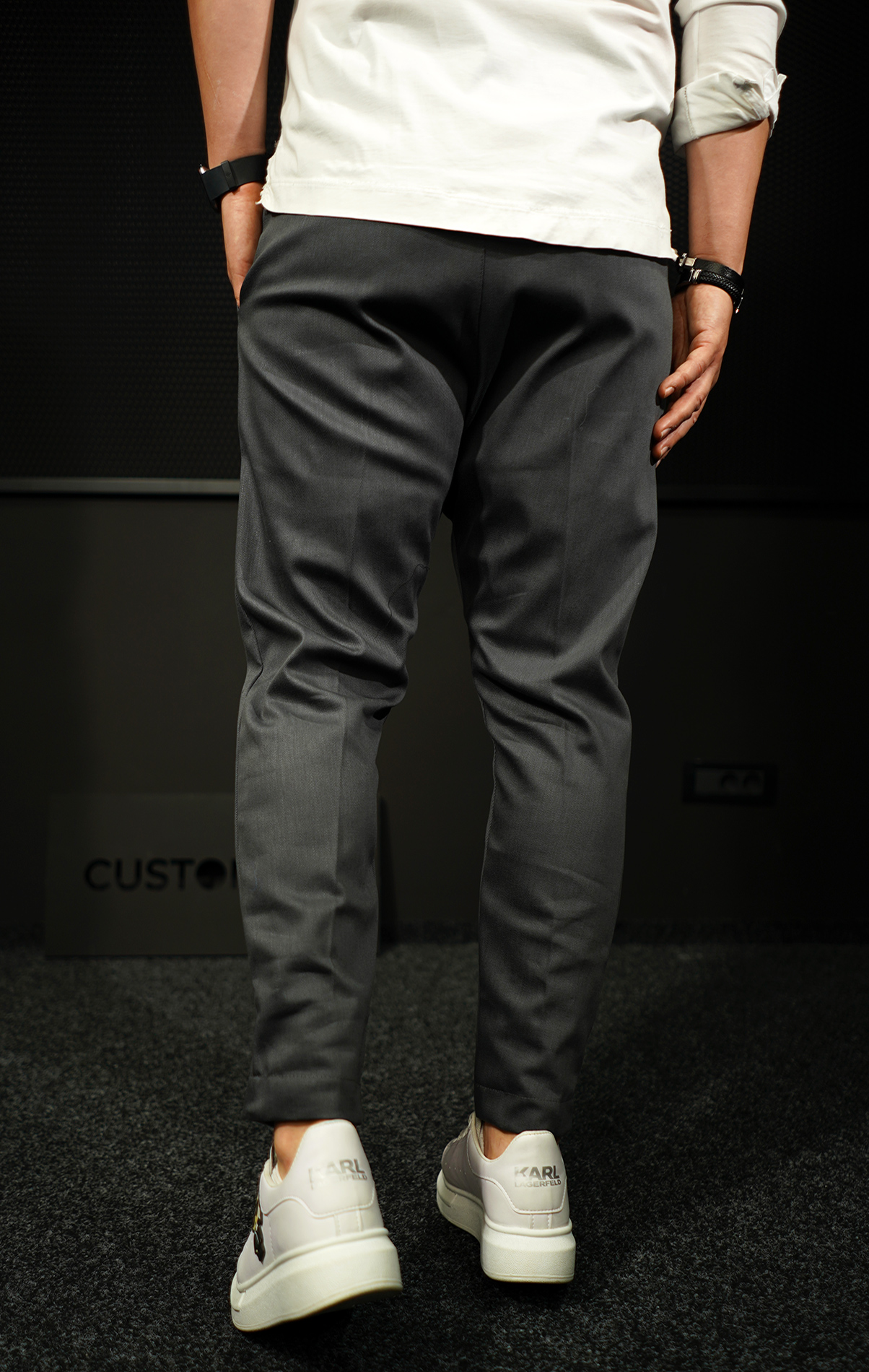 NEO Gray GENT`S PANTS (STOFA PREMIUM) Gentlemen's edition MPL7007 NEO Gray GENT`S PANTS (STOFA PREMIUM) MPL7007