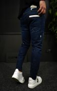 NEO Dark-blue zipper jeans MJL7012
