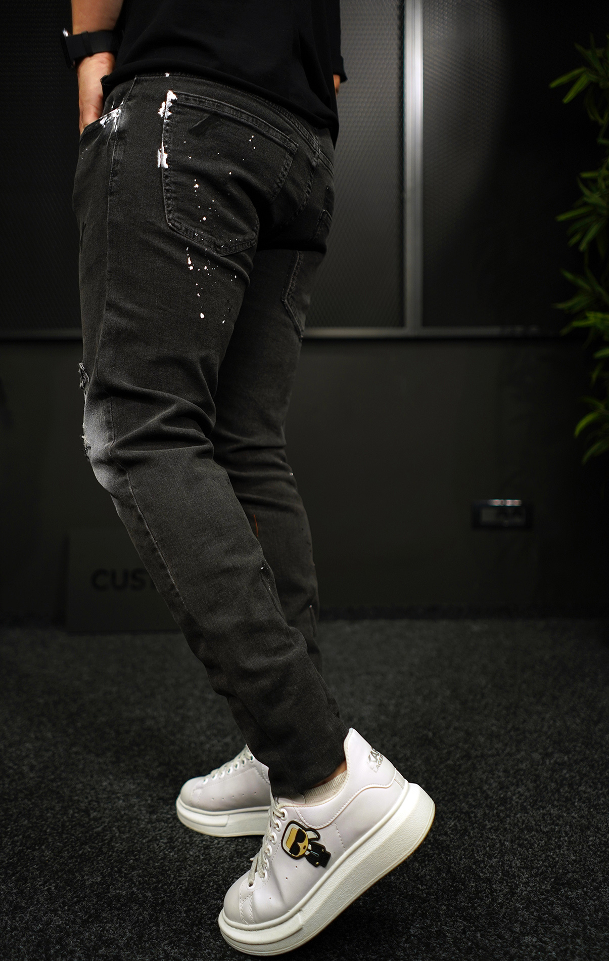 NEO Bajoran-gray jeans Blugi MJL7013 NEO Bajoran-gray jeans MJL7013