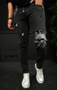 NEO Bajoran-gray jeans MJL7013
