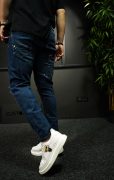 NEO BLUE-ZIPPER JEANS MJL7015