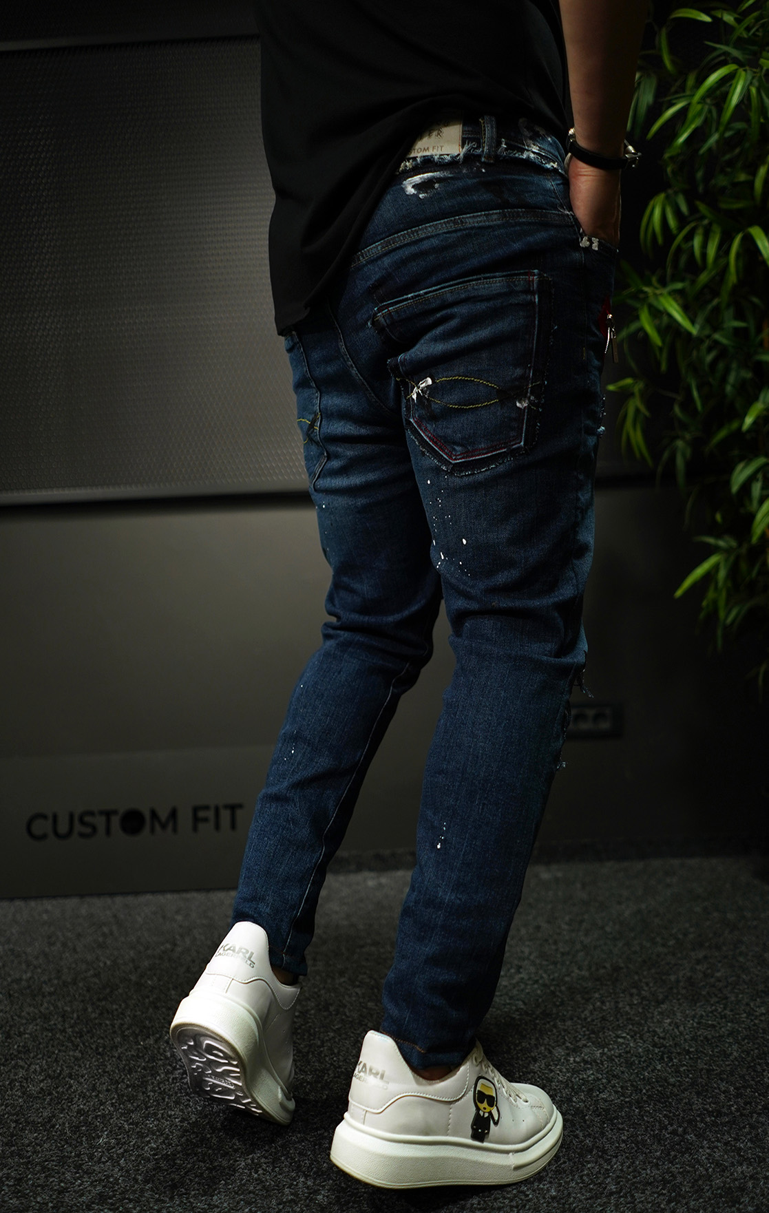 NEO BLUE-ZIPPER JEANS Blugi MJL7015 NEO BLUE-ZIPPER JEANS MJL7015