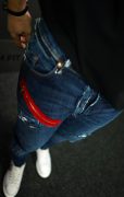 NEO BLUE-ZIPPER JEANS MJL7015