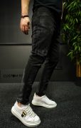NEO DUNE-BLACK JEANS W/ ZIPPER MJL7016