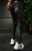 NEO DUNE-BLACK JEANS W/ ZIPPER MJL7016