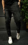 NEO DUNE-BLACK JEANS W/ ZIPPER MJL7016