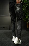 NEO DUNE-BLACK JEANS W/ ZIPPER MJL7016