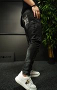 NEO DUNE-BLACK JEANS W/ ZIPPER MJL7016