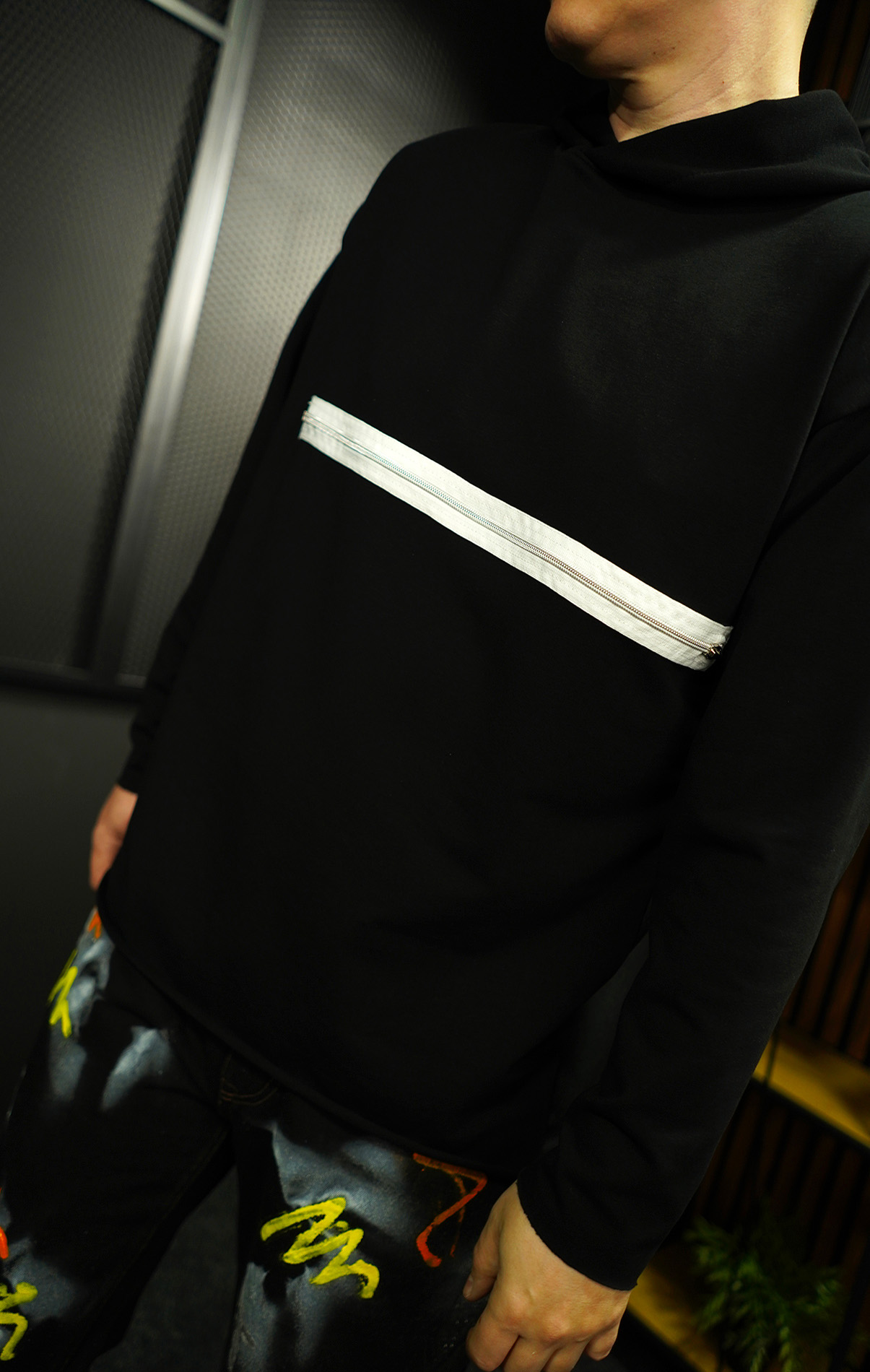 NEO TETHER HOODIE Bluze si Tricouri Festival / Evenimente MBL7018 NEO TETHER HOODIE MBL7018