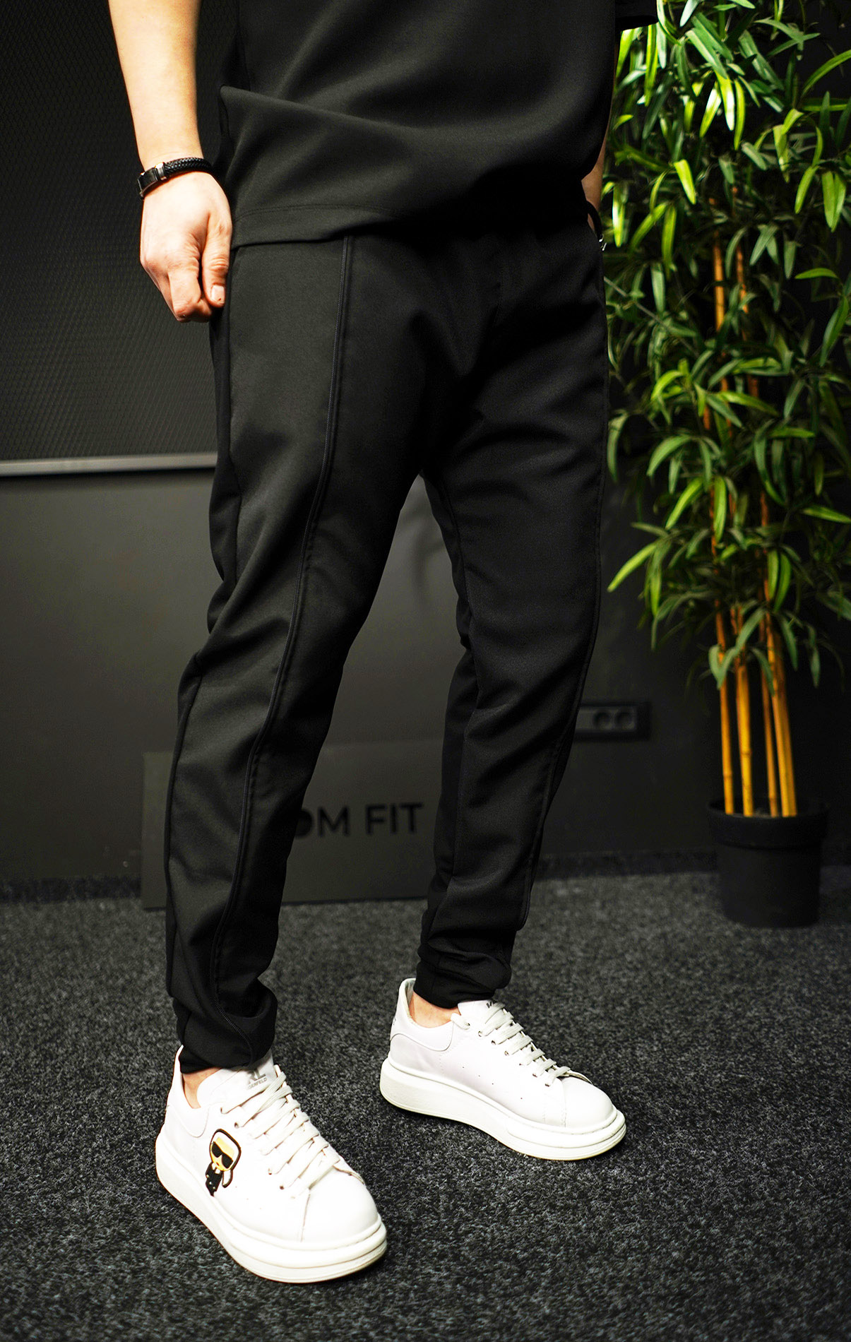 NEO ZIPPER ALL BLACK NOT-FOR-EVERYONE MPL7031 NEO ZIPPER ALL BLACK MPL7031