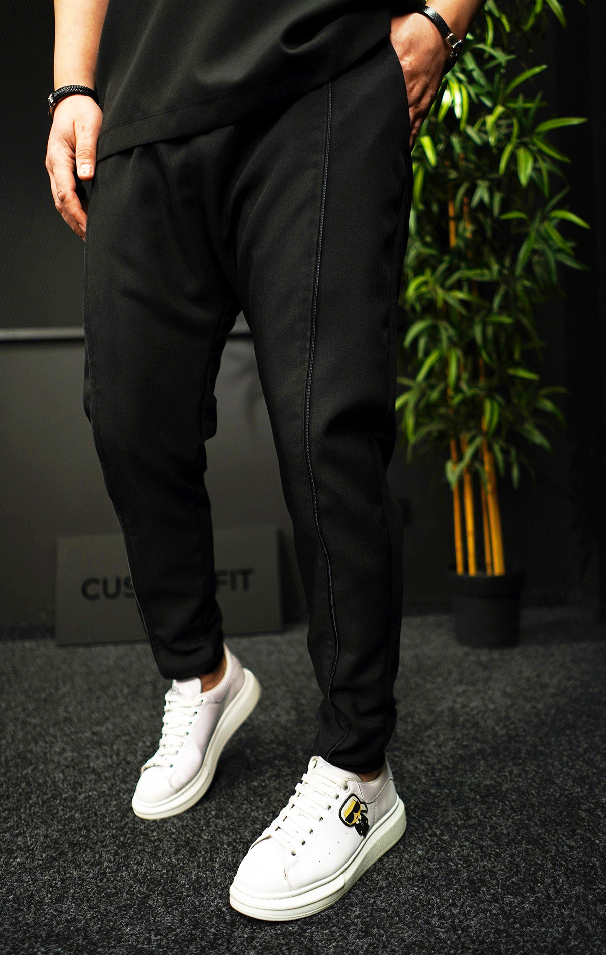 NEO ZIPPER ALL BLACK NOT-FOR-EVERYONE MPL7031 NEO ZIPPER ALL BLACK MPL7031