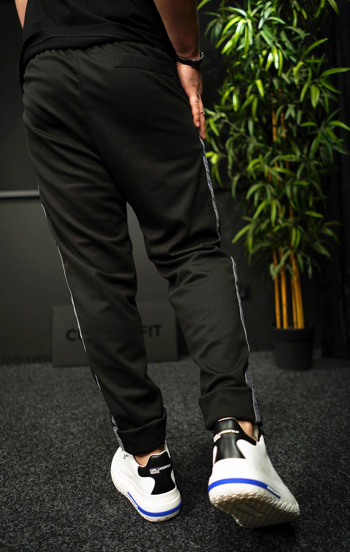 NEO GREY RELAXED - Pantaloni din stofa MPL7032
