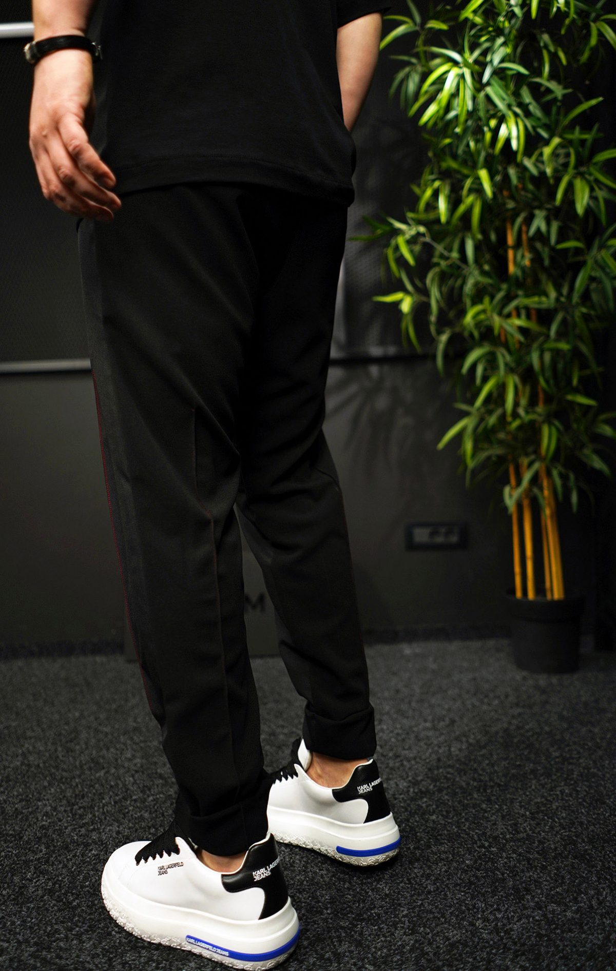 NEO RED SEAM RELAXED - Pantaloni din stofa MPL7033