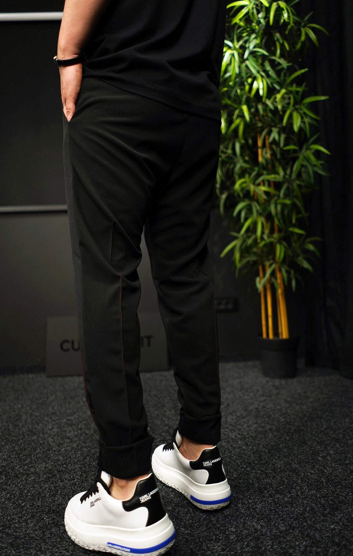NEO RED SEAM RELAXED - Pantaloni din stofa MPL7033