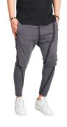 Pantaloni cu semi-tur, cusaturi raw MPL5700