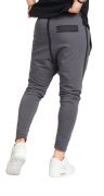 Pantaloni cu semi-tur, cusaturi raw MPL5700