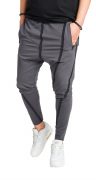 Pantaloni cu semi-tur, cusaturi raw MPL5700