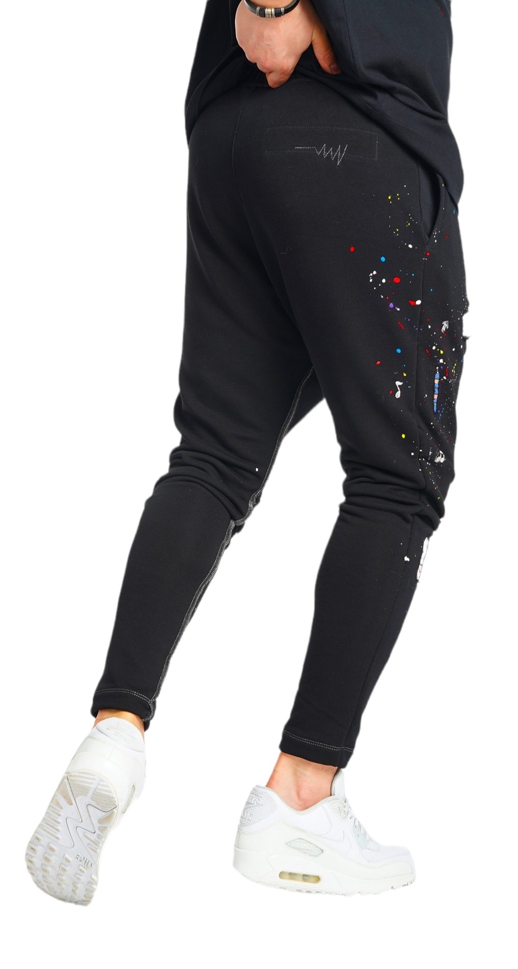 Pantaloni cu semi-tur, note muzicale MPL5701