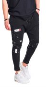 Pantaloni cu semi-tur, note muzicale MPL5701