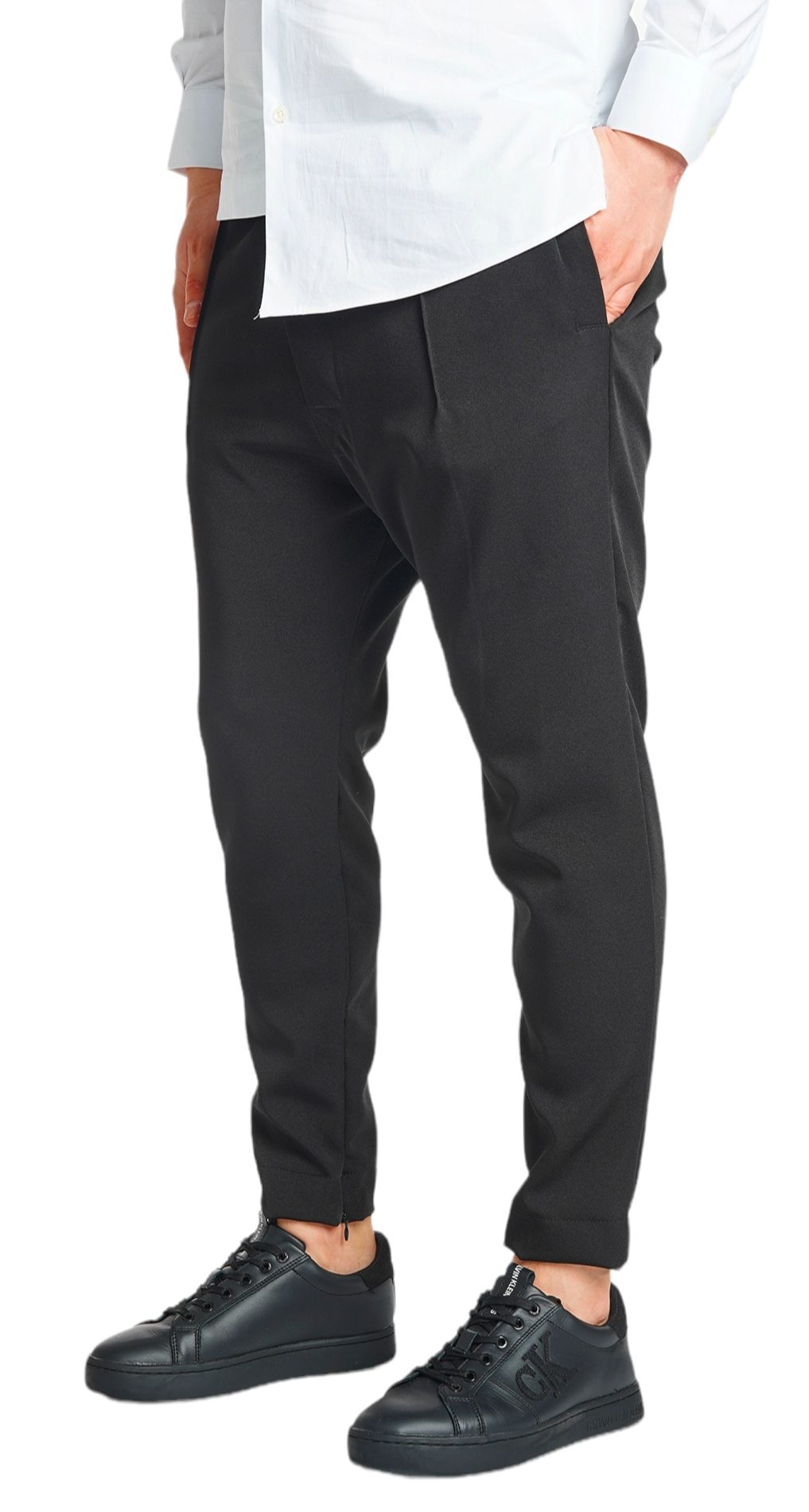 PANTALONI STOFA CU SEMI-TUR LASAT MPL5708