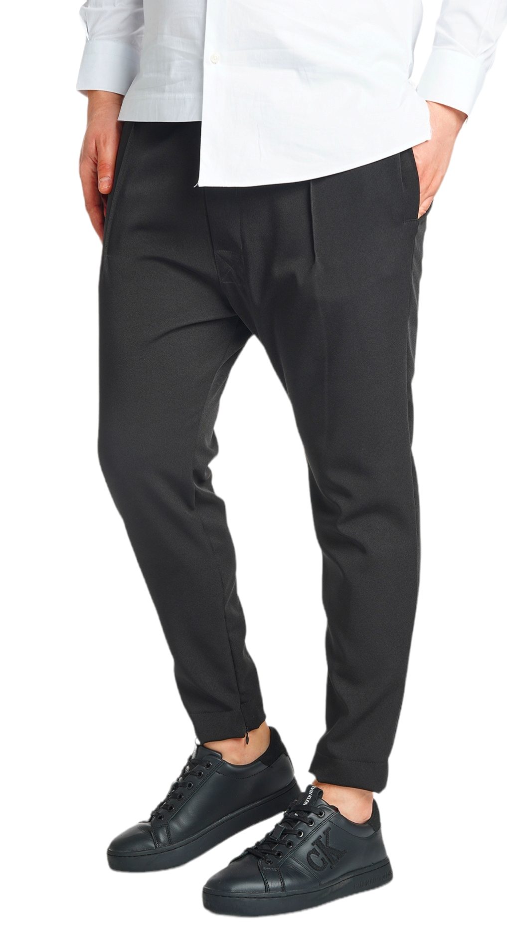 PANTALONI STOFA CU SEMI-TUR LASAT MPL5708