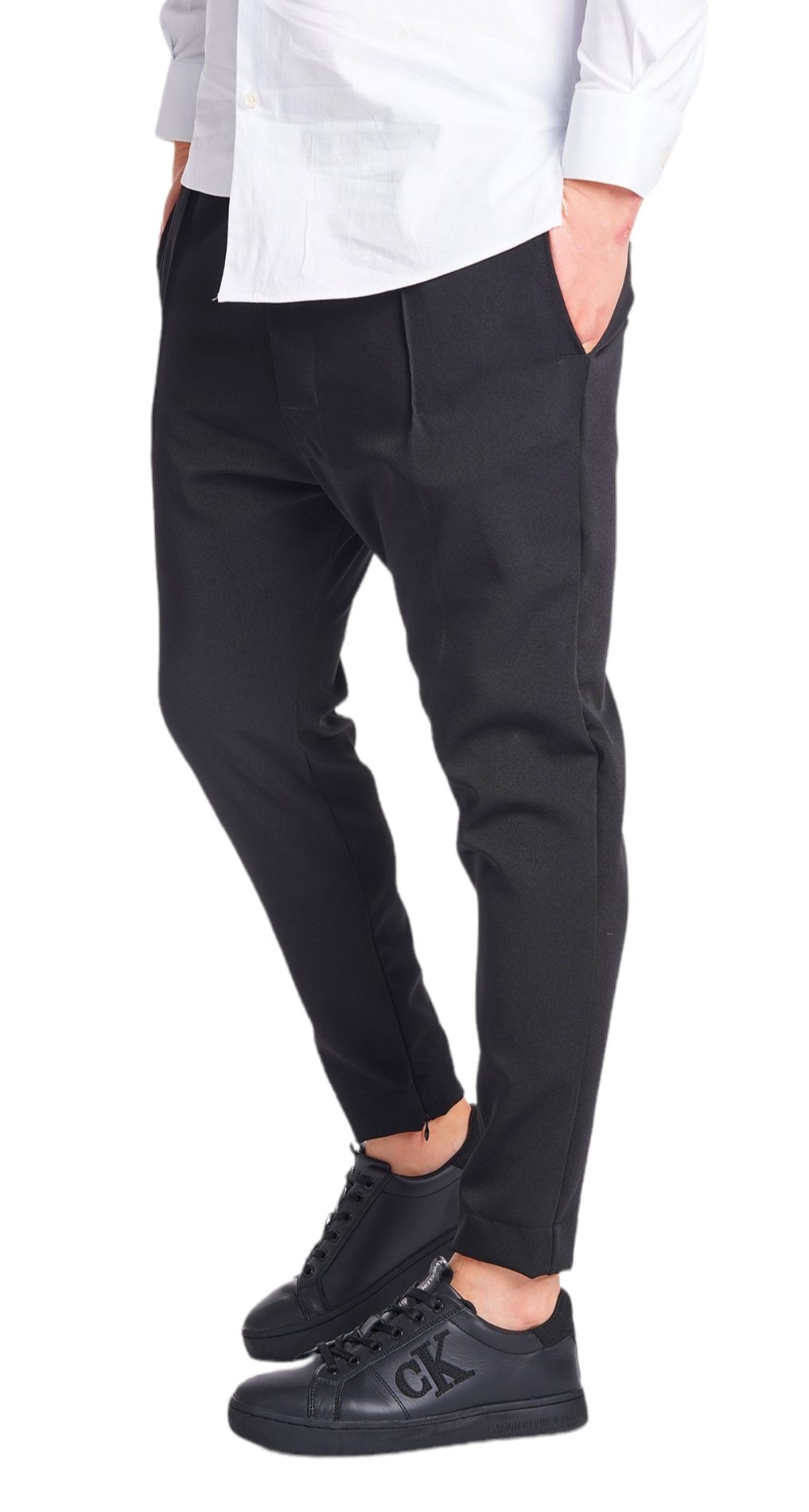 PANTALONI STOFA CU SEMI-TUR LASAT MPL5708