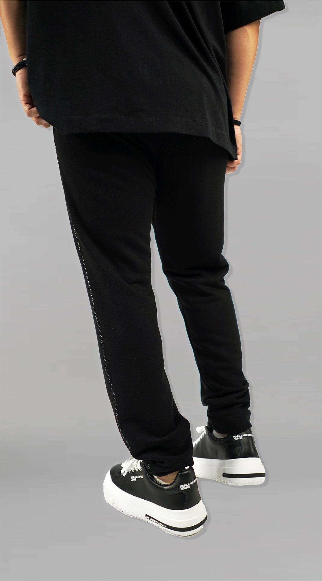 Pantaloni trening - White pulse MPL7104