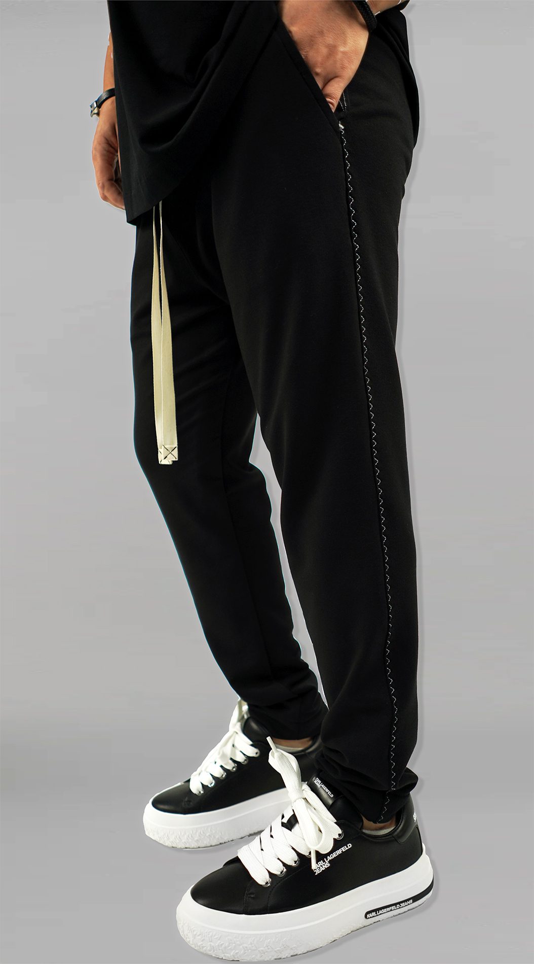 Pantaloni trening - White pulse MPL7104