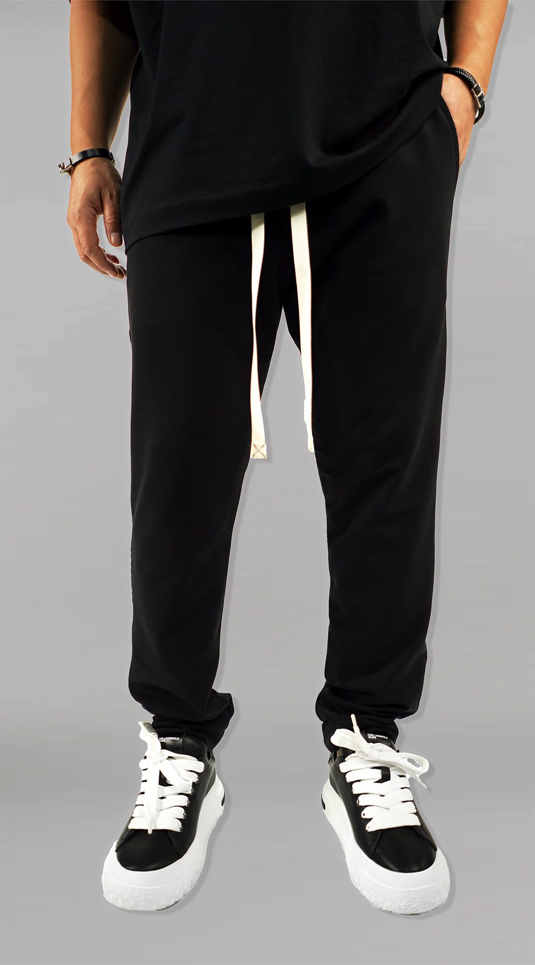 Pantaloni trening - White pulse MPL7104