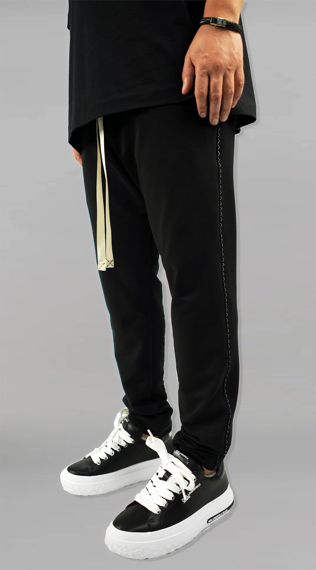 Pantaloni trening - White pulse MPL7104