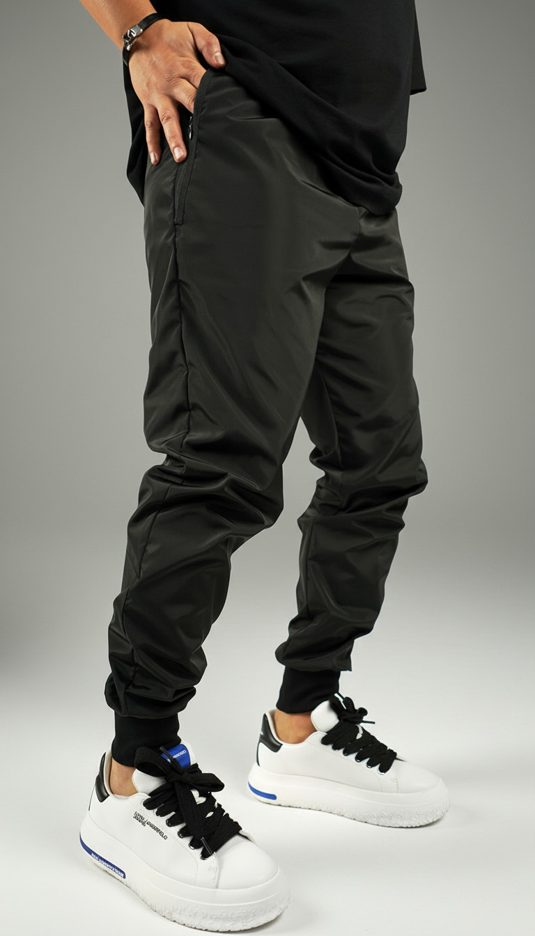 Pantaloni CITY SLIDE - fas negru autumn MPL7105 Pantaloni CITY SLIDE - fas negru MPL7105