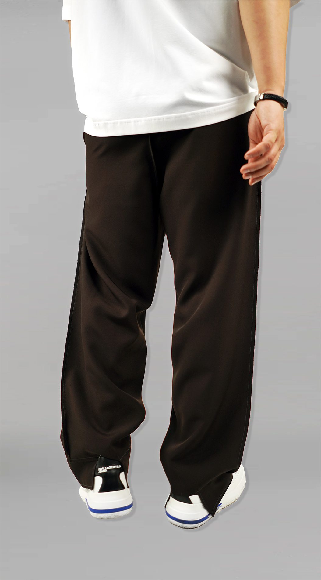 pantaloni elegant brownie MPL7118
