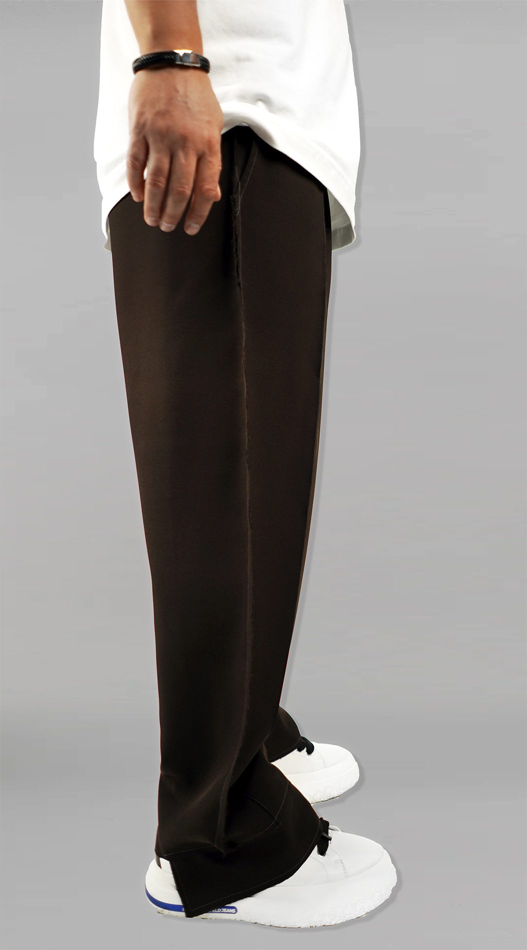 pantaloni elegant brownie MPL7118