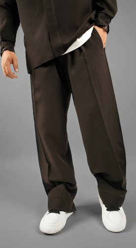 pantaloni elegant brownie MPL7118