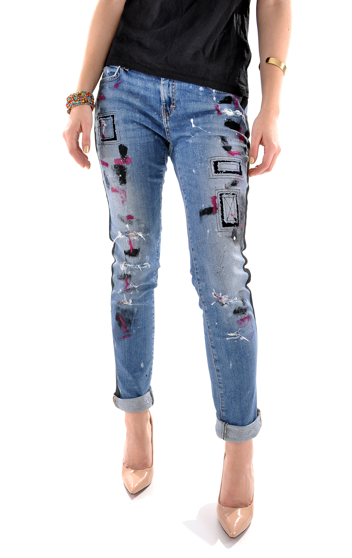Jeans in editie limitata WJU1226 Jeans in editie limitata WJU1226
