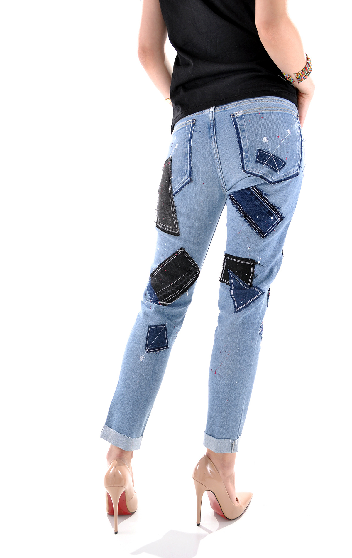Jeans in editie limitata Femei WJU1227 Jeans in editie limitata WJU1227
