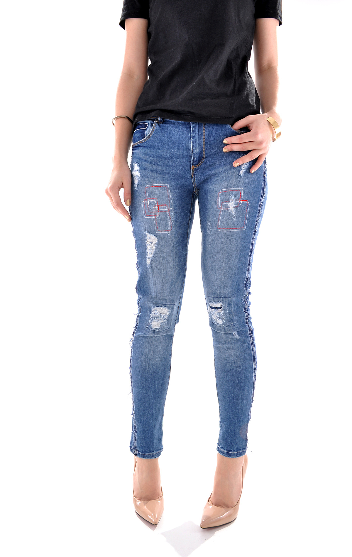 Jeans in Editie Limitata Femei WJL1232 Jeans in Editie Limitata WJL1232