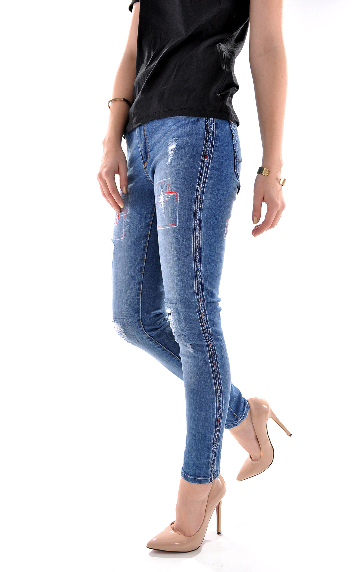 Jeans in Editie Limitata Femei WJL1232 Jeans in Editie Limitata WJL1232