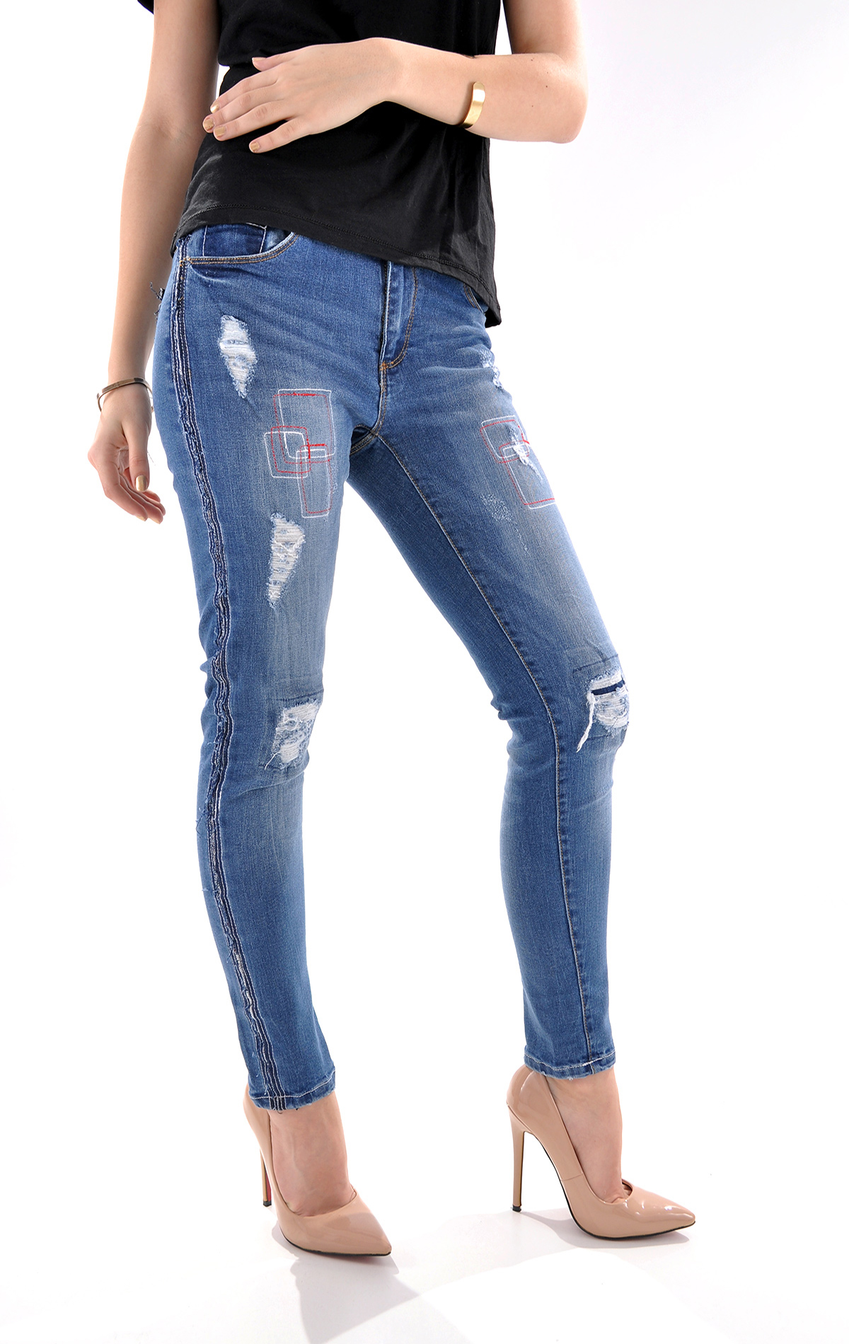 Jeans in Editie Limitata Femei WJL1232 Jeans in Editie Limitata WJL1232