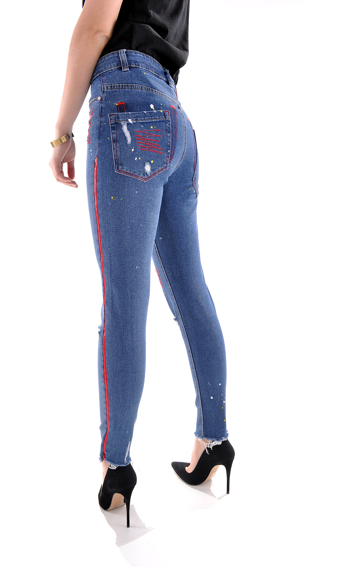 Jeans in editie limitata Femei WJL1236 Jeans in editie limitata WJL1236