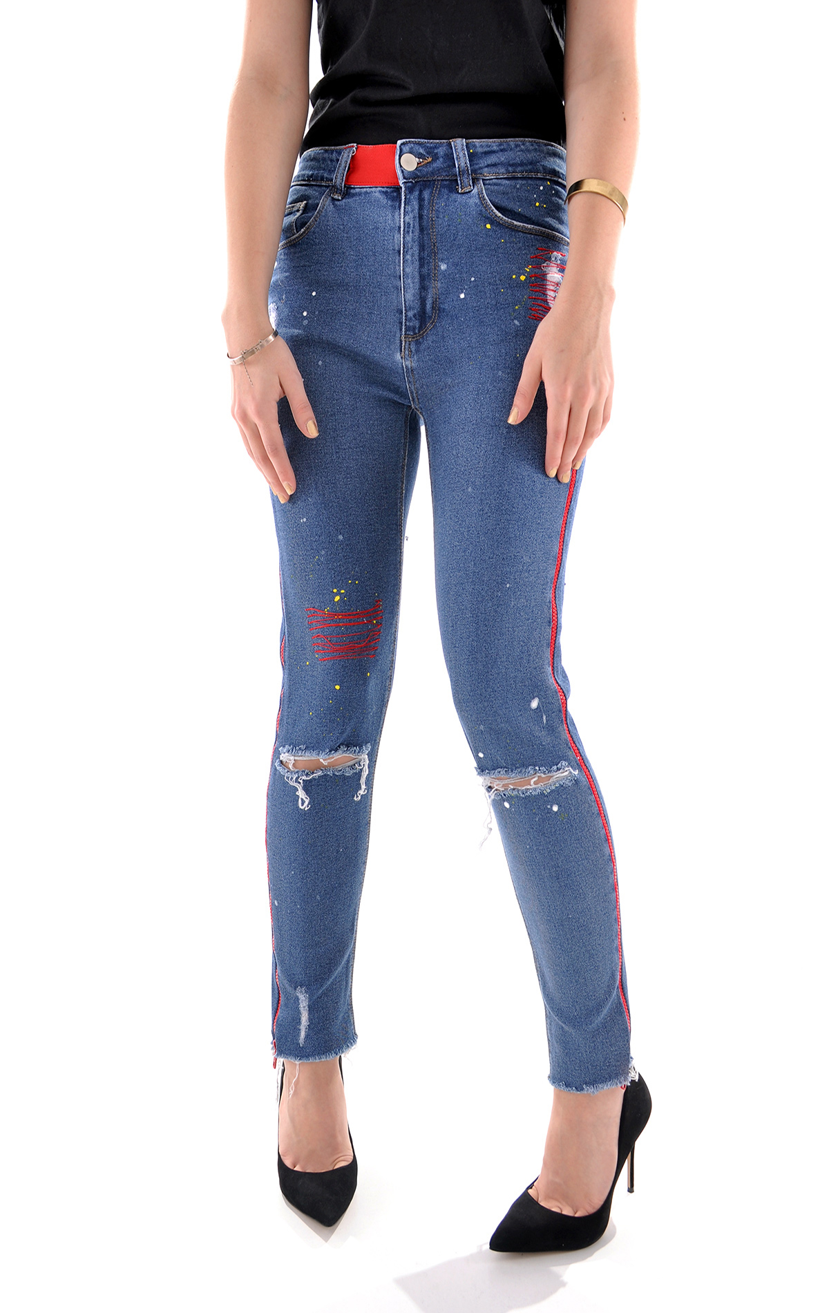 Jeans in editie limitata Femei WJL1236 Jeans in editie limitata WJL1236