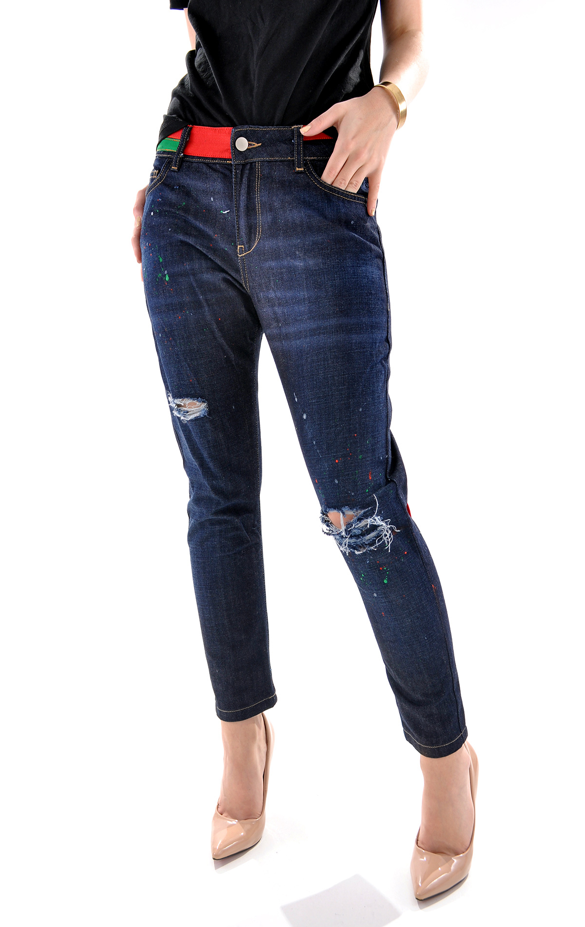 Jeans in editie limitata Femei WJU1237 Jeans in editie limitata WJU1237