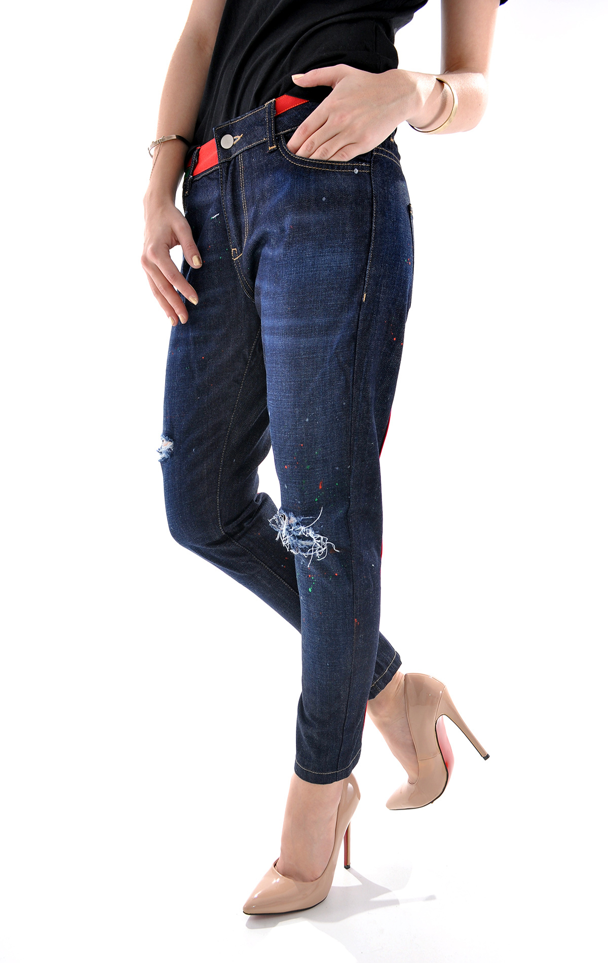 Jeans in editie limitata Femei WJU1237 Jeans in editie limitata WJU1237