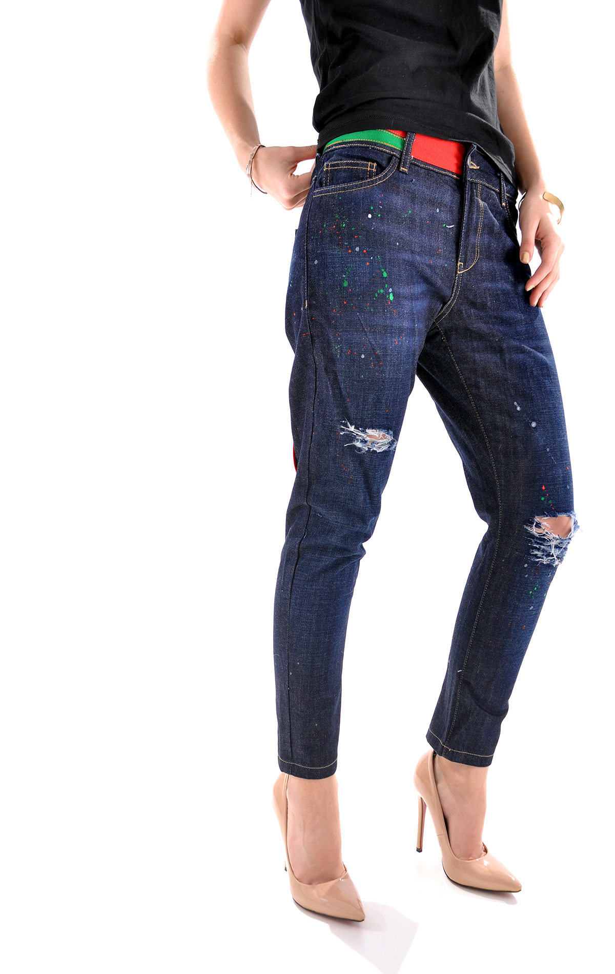 Jeans in editie limitata Femei WJU1237 Jeans in editie limitata WJU1237