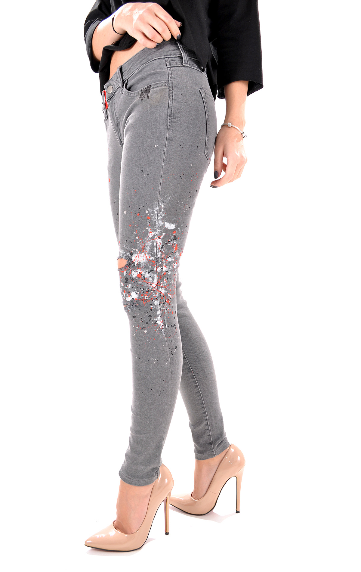 Jeans in Editie Limitata Femei WJL2507 Jeans in Editie Limitata WJL2507