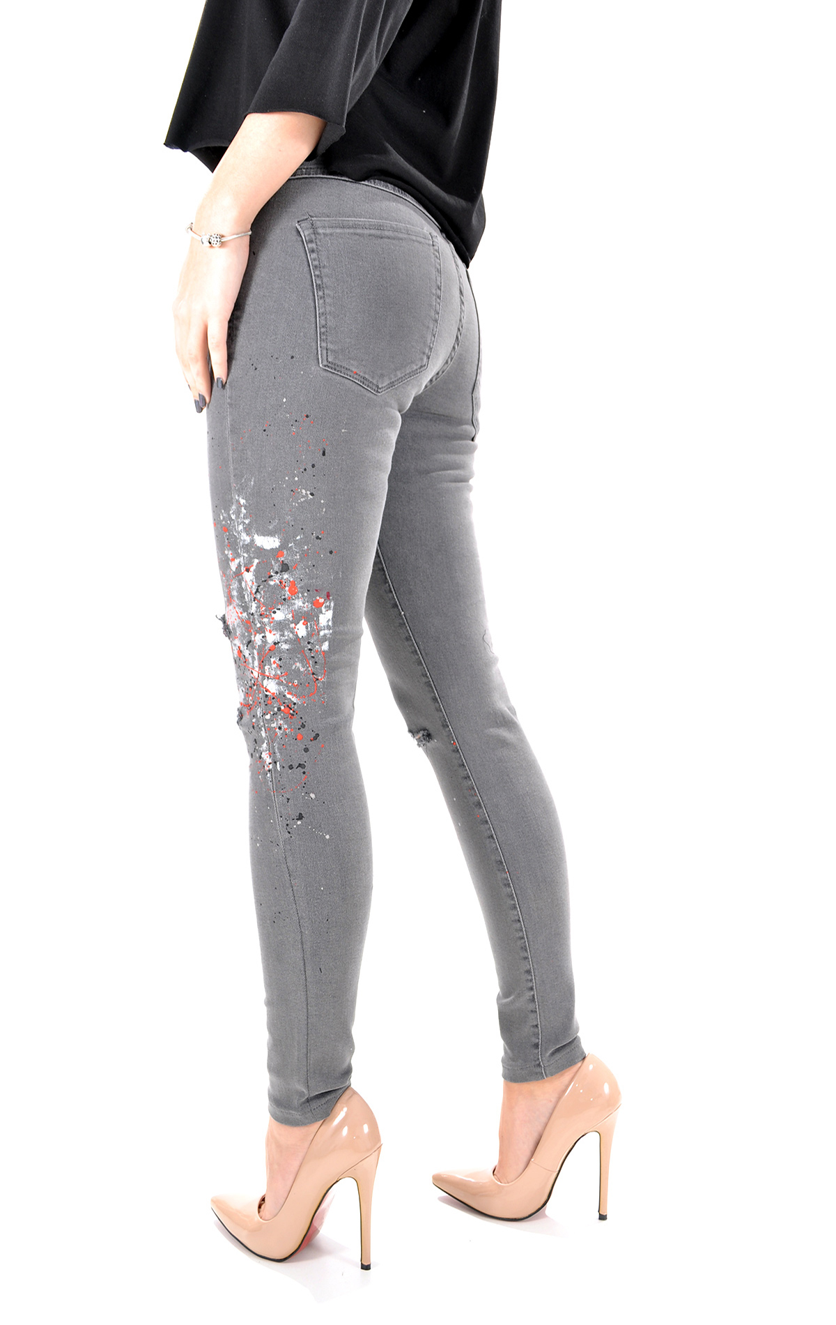 Jeans in Editie Limitata Femei WJL2507 Jeans in Editie Limitata WJL2507