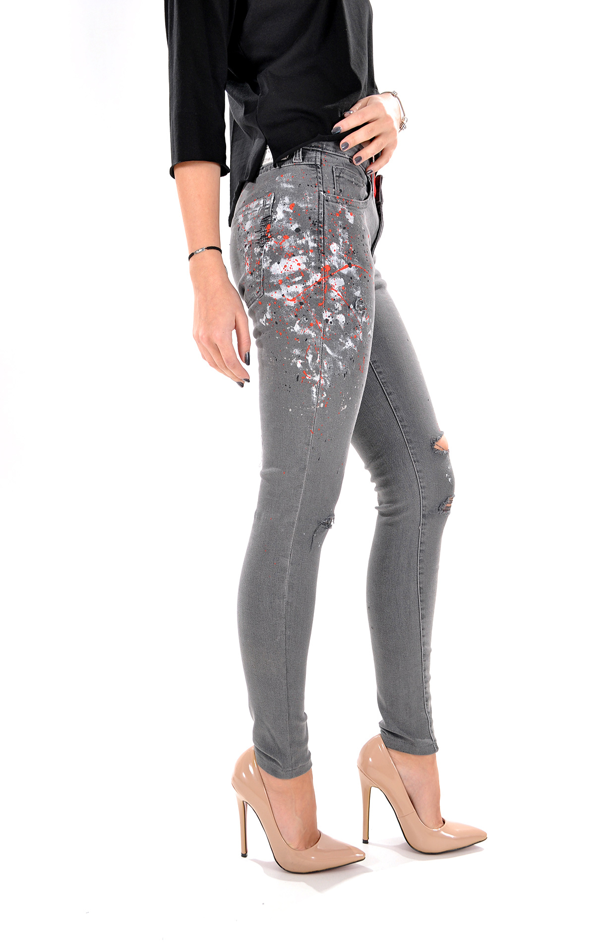 Jeans in Editie Limitata Femei WJL2507 Jeans in Editie Limitata WJL2507