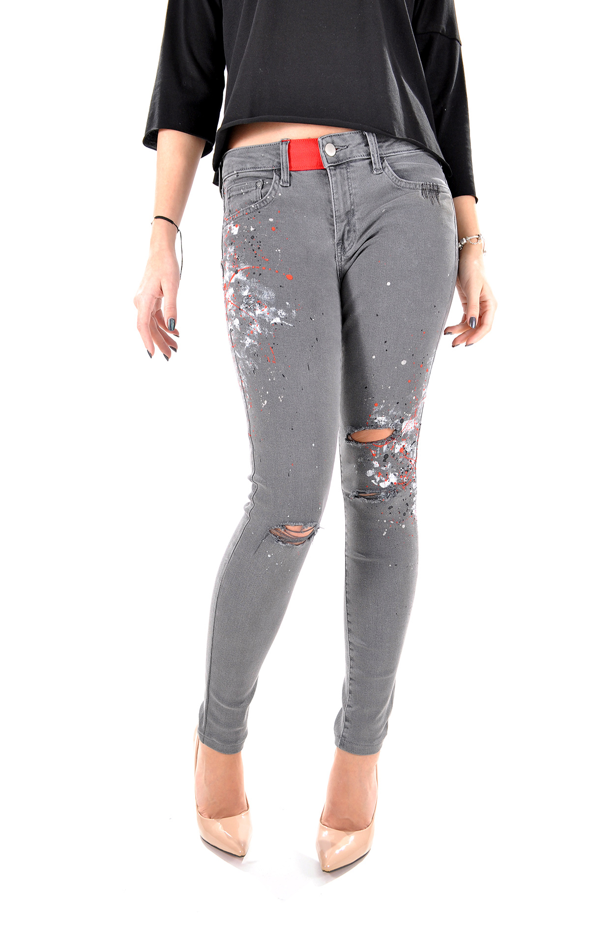 Jeans in Editie Limitata Femei WJL2507 Jeans in Editie Limitata WJL2507