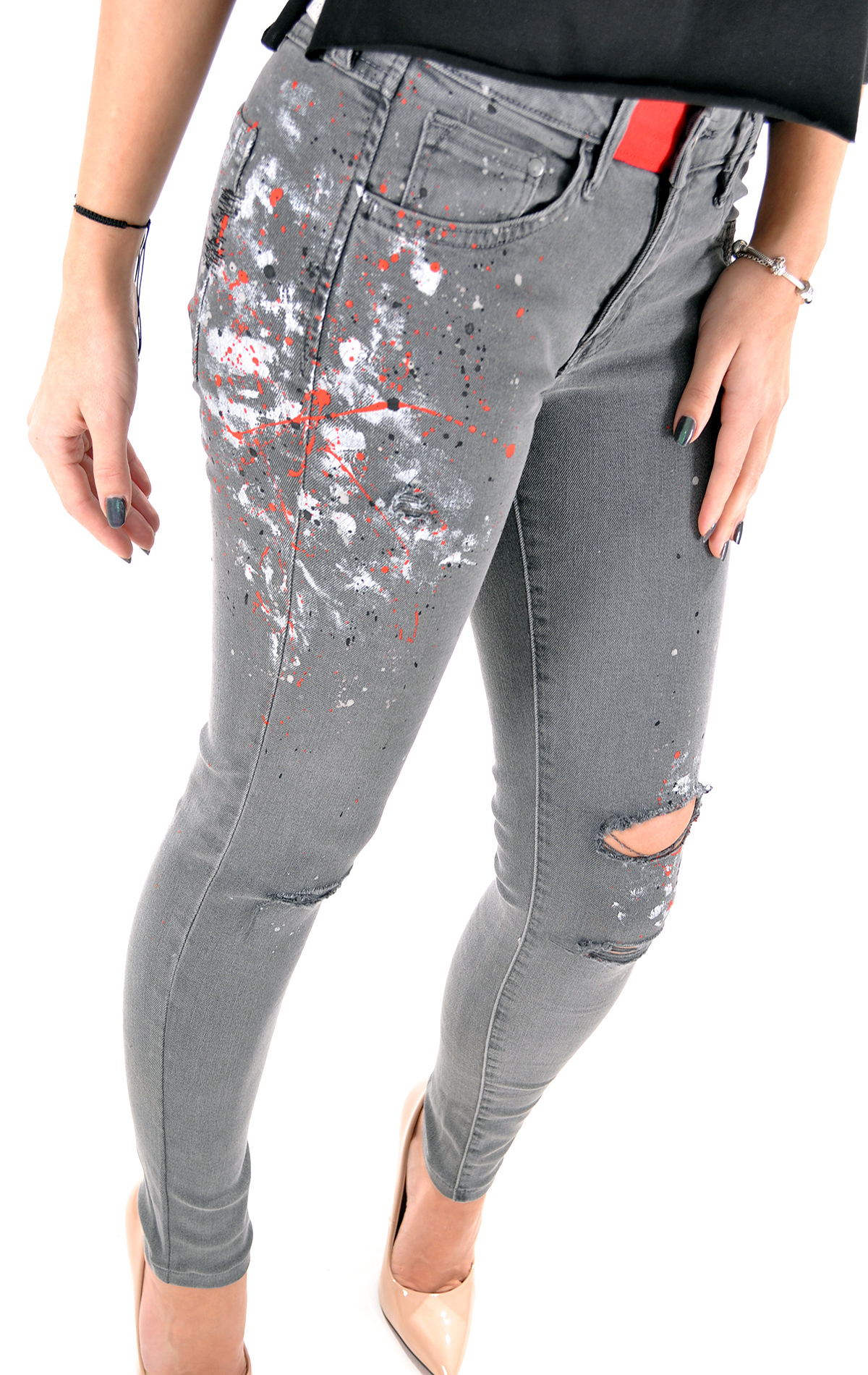Jeans in Editie Limitata Femei WJL2507 Jeans in Editie Limitata WJL2507