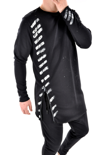 Bluzon handmade in editie limitata bluze si hanorace MBL2704 Bluzon handmade in editie limitata MBL2704